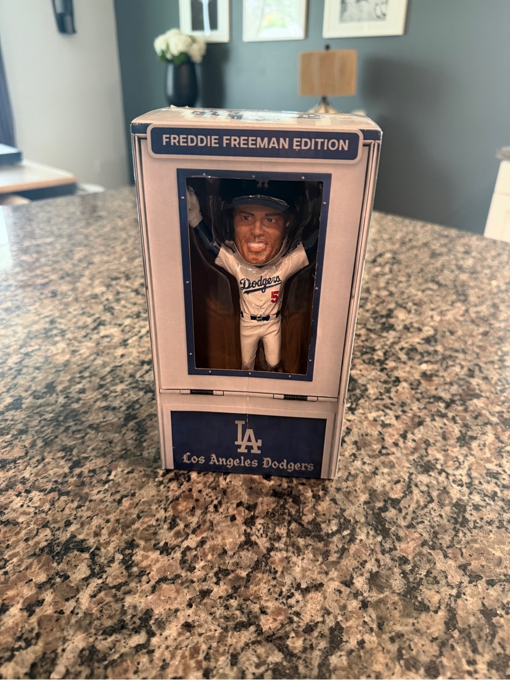 2026 Freddie Freeman Los Angeles Dodgers Bobblehead - Blue & White